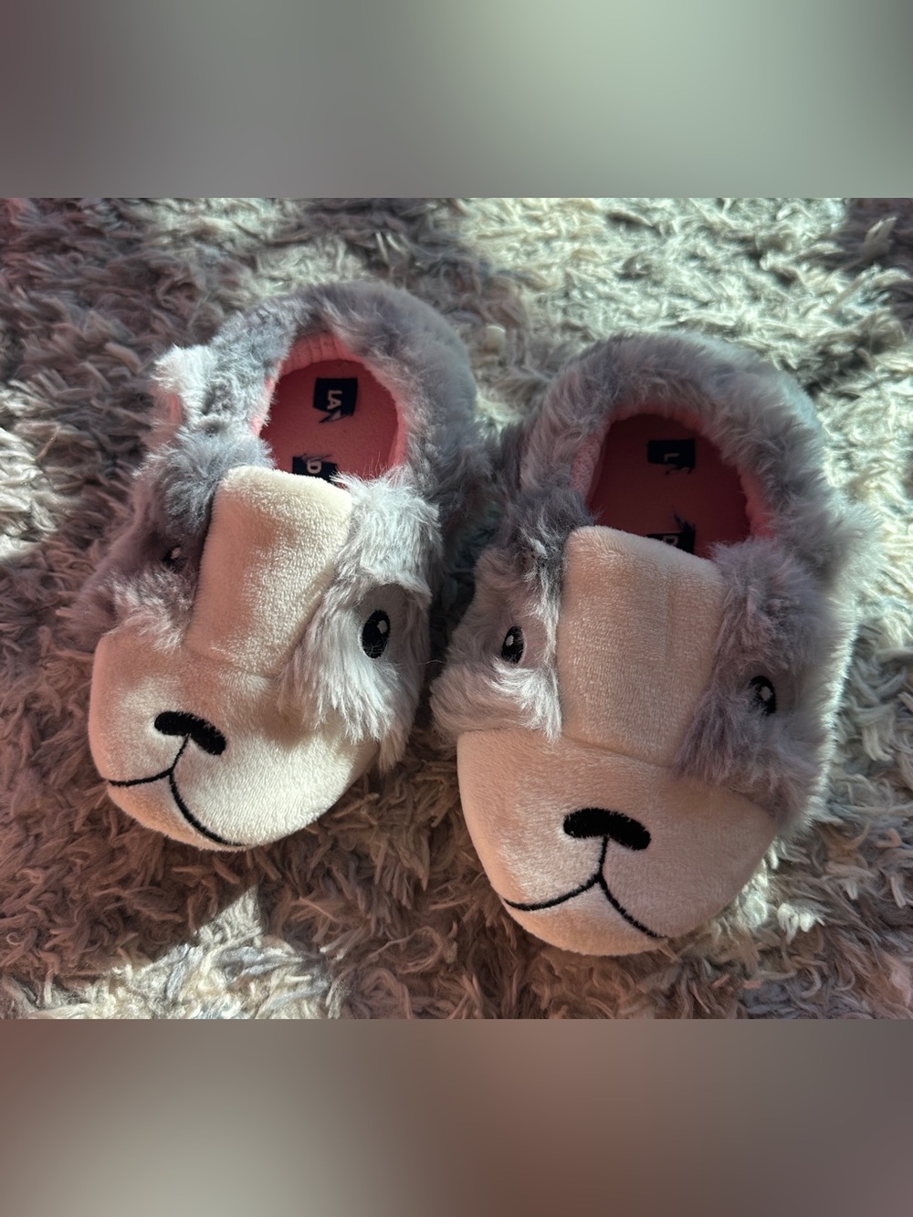 Kids Lands End Animal Slippers